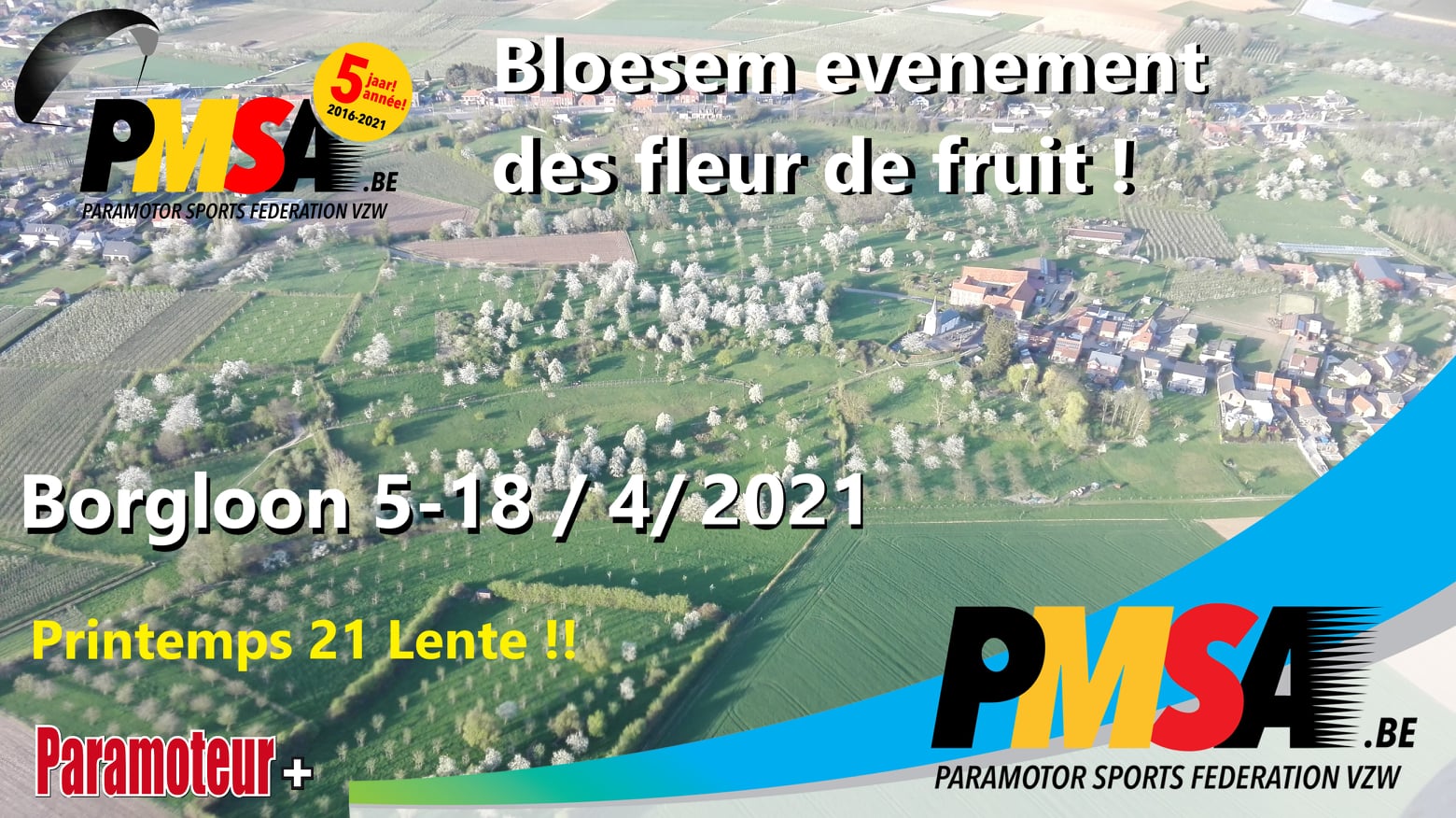 Bloesemvlucht 2021
